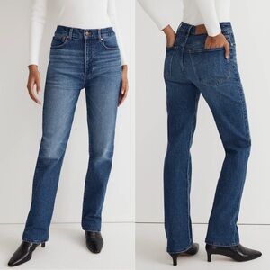 Madewell 90s Straight Jeans in Dark Medium Wash - Size 30